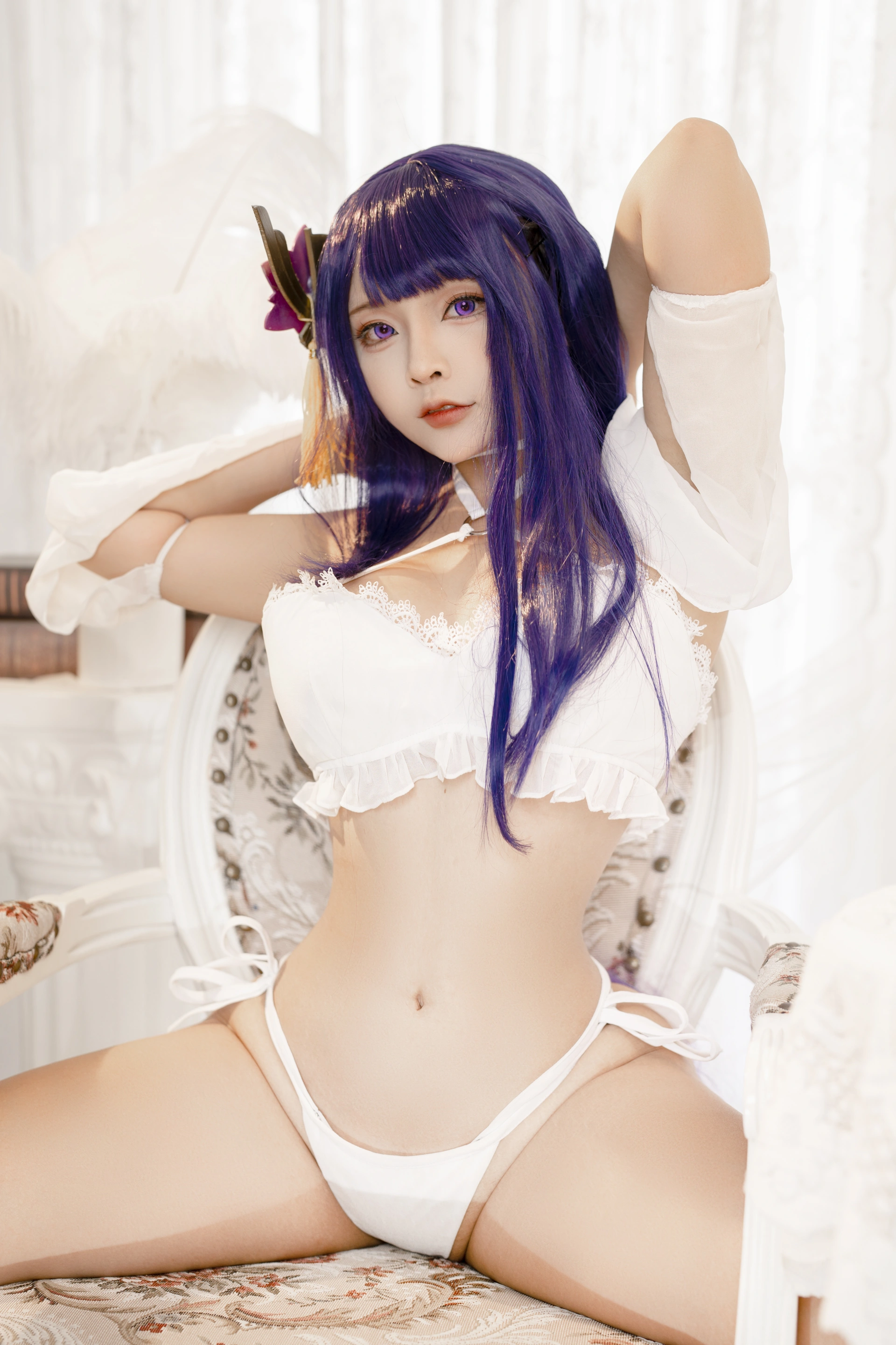 Sayo Momo – NO.024 &Sally Dorasnow - Raiden Yae 0